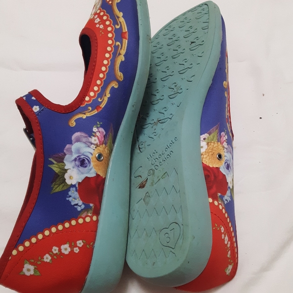 Chocolaticas bohemian mary jane shoes - Picture 1 of 4